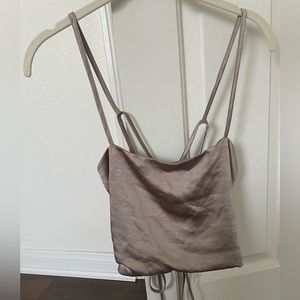 West of Melrose Strappy Open Back Top